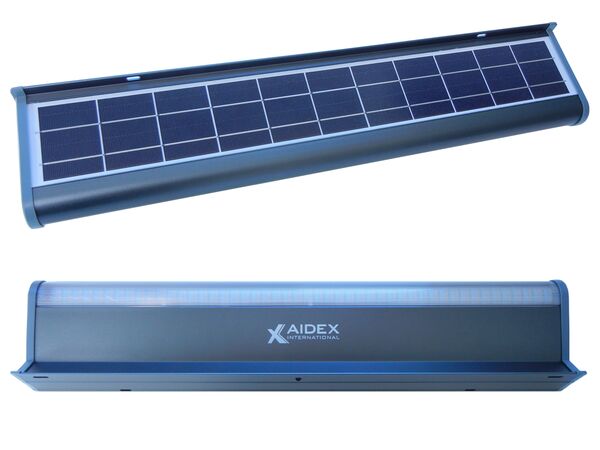 アイデックスインターナショナル AI LED 屋外用人感ソーラーライト 3W型 3000K エクステリア・ガーデンファニチャー 