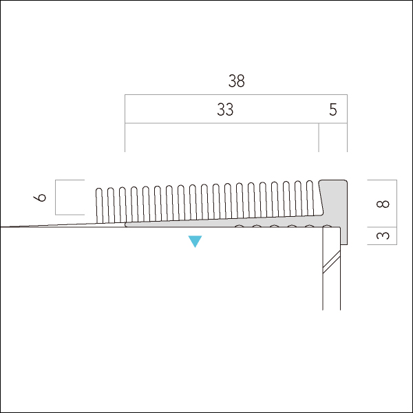 製品断面図