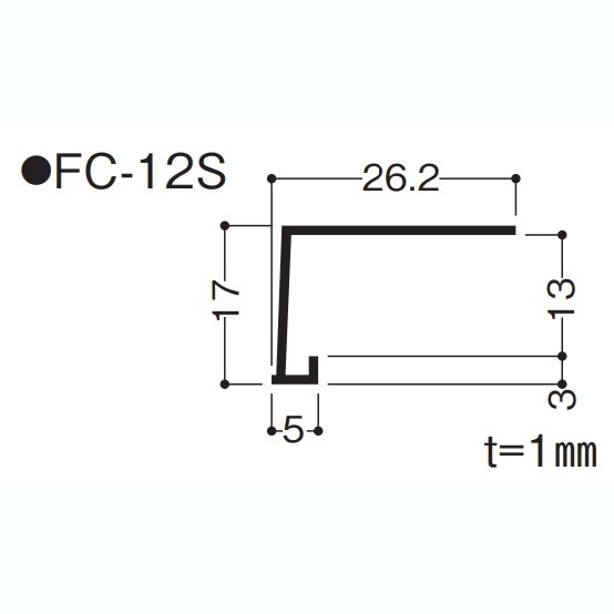 F見切(コの字) FC12S(FC12S)