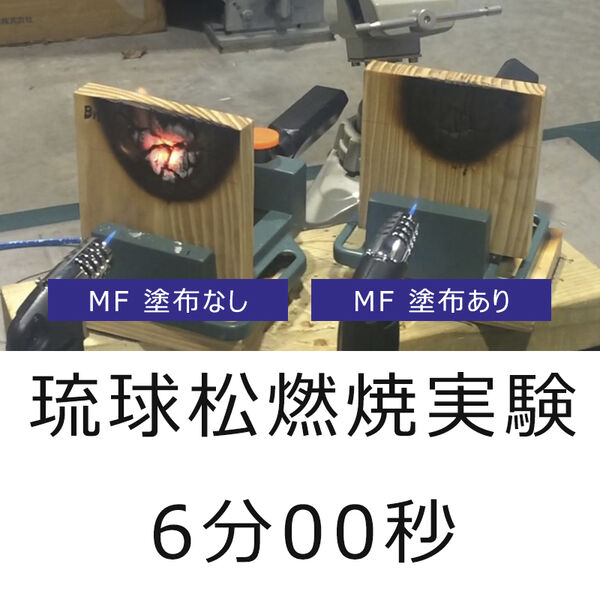 琉球松燃焼実験 6分
