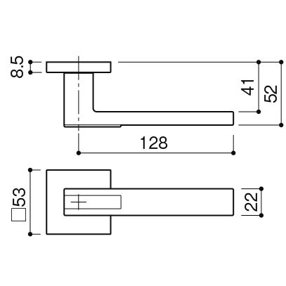 レバーハンドル TK(1-TKT-C014-LJ-2)