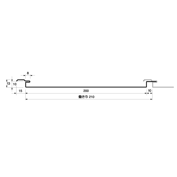 製品断面図