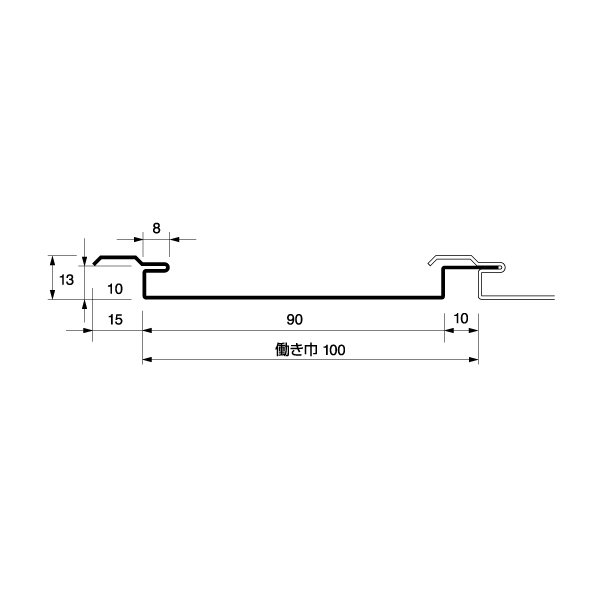 製品断面図