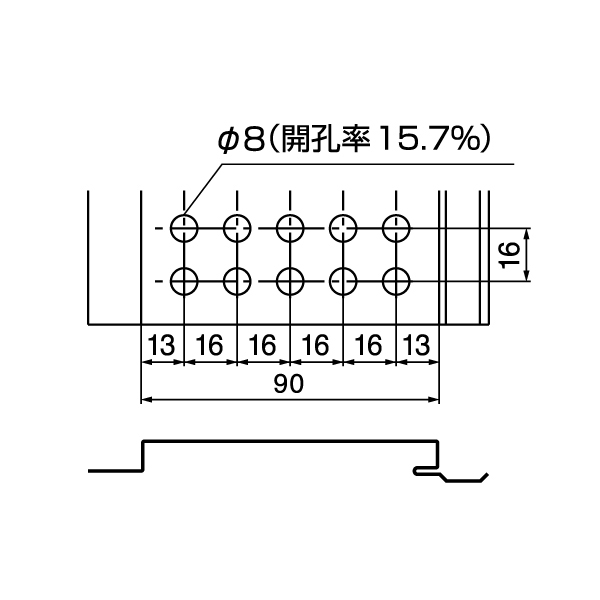 製品断面図