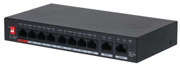 8ポートPoEスイッチ(アンマネージド)(IPS-3008-8GP-96-V2)