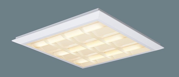 天井直付型・天井埋込型 LED（電球色） 一体型LEDベースライト 格子