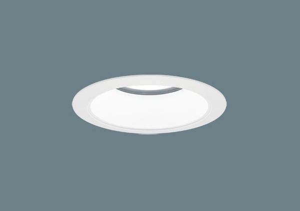 天井埋込型 LED（白色） ダウンライト ビーム角55度・拡散タイプ・光源遮光角15度 調光タイプ（ライコン別売）／埋込穴φ100 コンパクト