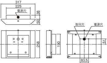 施設用寸法図
