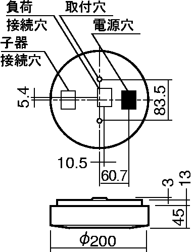 楽天市場】パナソニック FSK90501 セパレートセルコン 天井直付