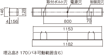 施設用寸法図