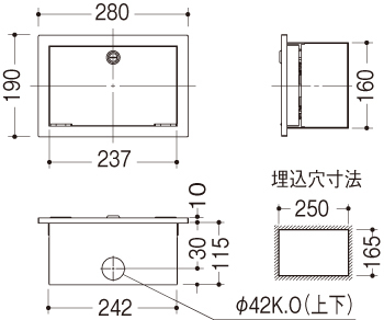 施設用寸法図