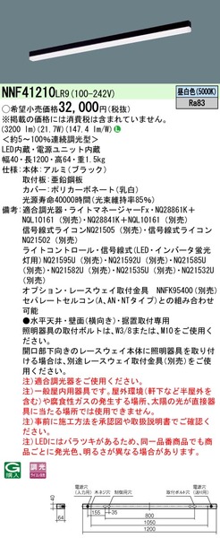 天井直付型・壁直付型・据置取付型 LED（昼白色） ベースライト sB