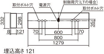 施設用寸法図