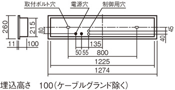 施設用寸法図