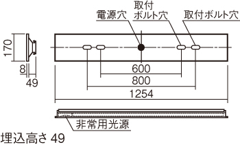 施設用寸法図