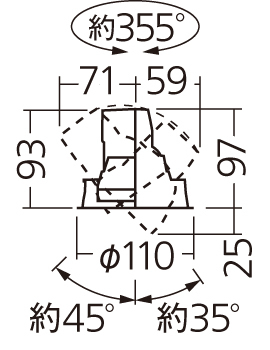 住宅用寸法図