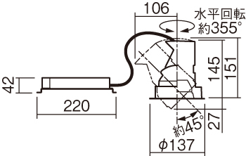施設用寸法図