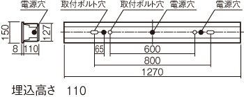 施設用寸法図