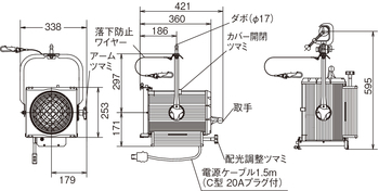 施設用寸法図
