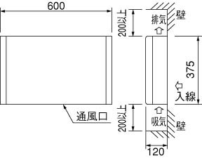 施設用寸法図