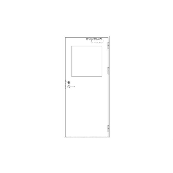 DST40(スチールドア) 片開き 右(DST40-S-ZT/R)