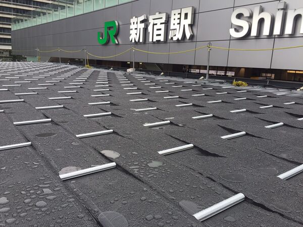 施工後写真(JR新宿駅)