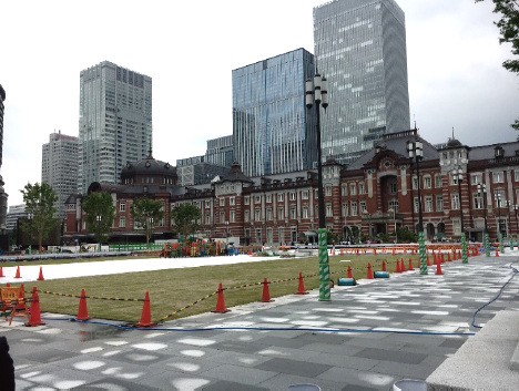 【採用実績】東京駅丸の内駅前芝生広場