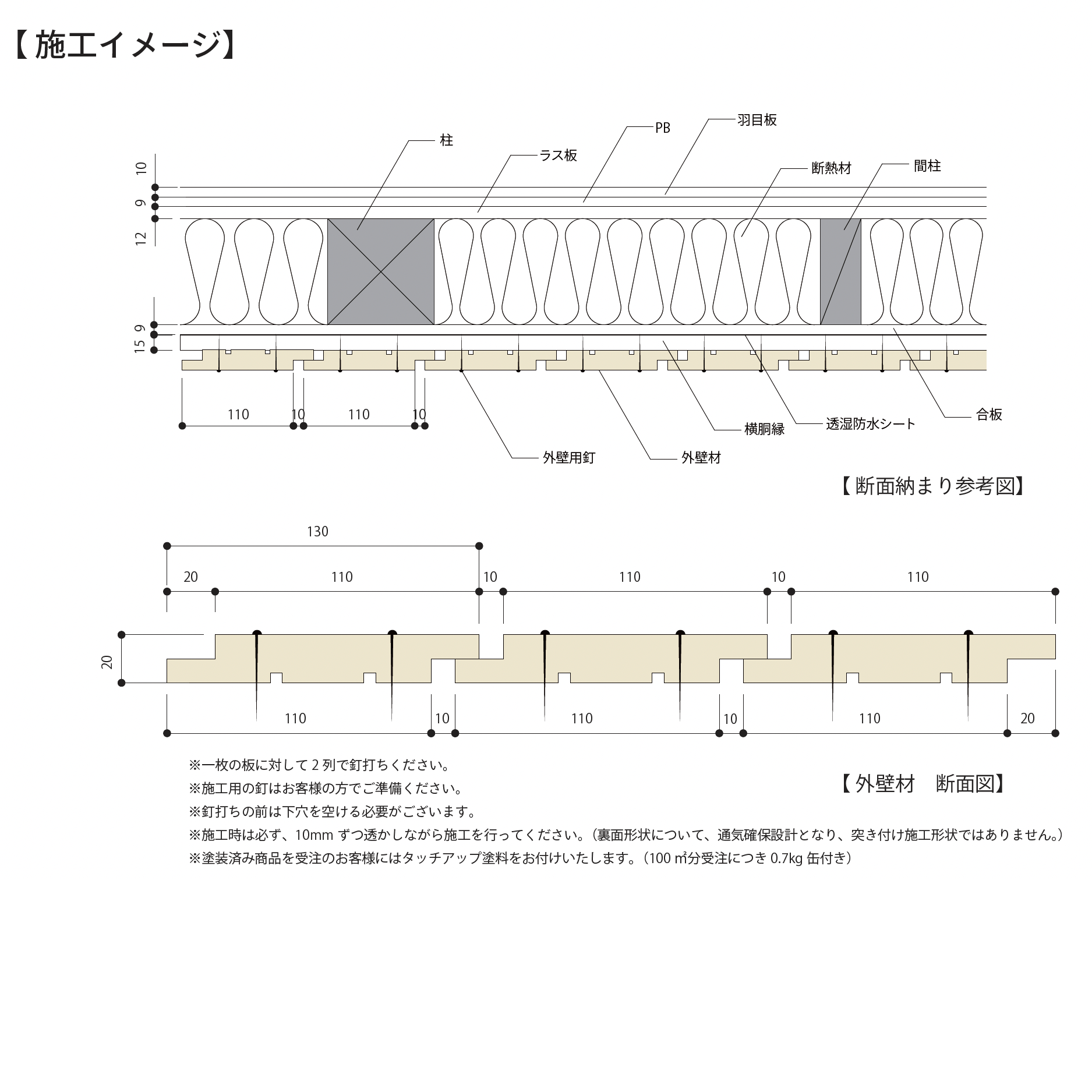 水性バトンプラス( 自然系木材保護塗料) Ow outer wall / #5019+